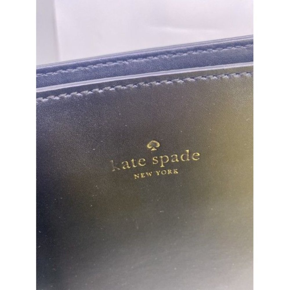 Kate Spade Large Shopper Black Leather Shoulder Bag - Picture 8 of 12